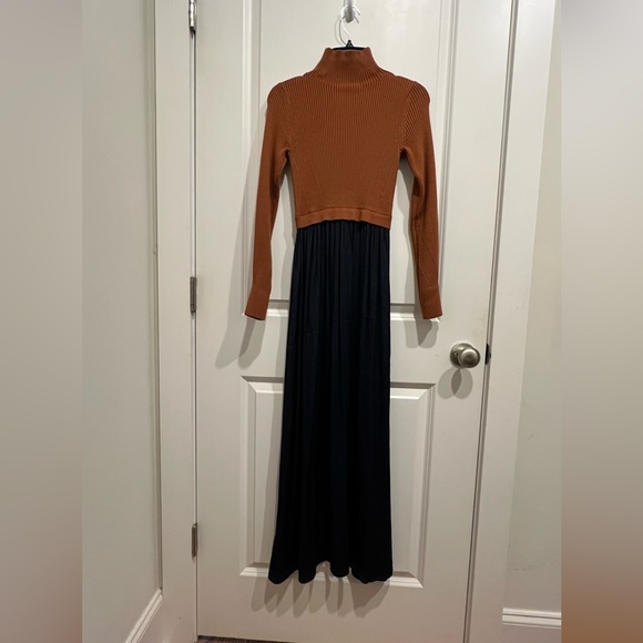 The Thea Twofer Sweater Dress - Navy & Marin - XXS - Picture 3 of 4